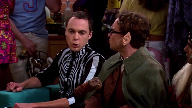 It seems that the newcomer approaches the existing group with the greeting "How wasted am I?" which is met with an approving chorus of "Dude."