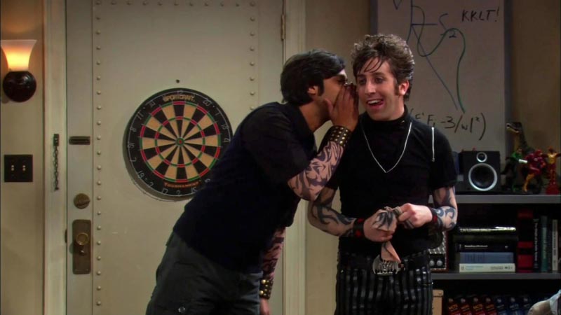 Howard: (to Raj) Yes, she