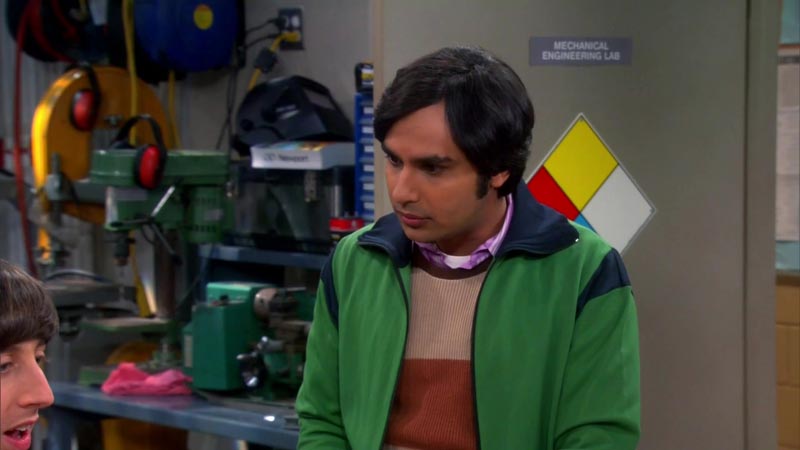 Raj: Two words, 3-D printer. Wait, maybe it