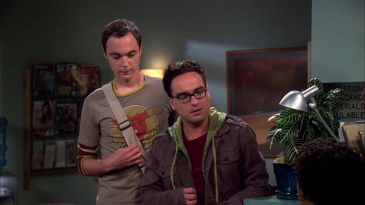 Leonard: Is this the High IQ sperm bank? Receptionist: If you have to ask, maybe you shouldn