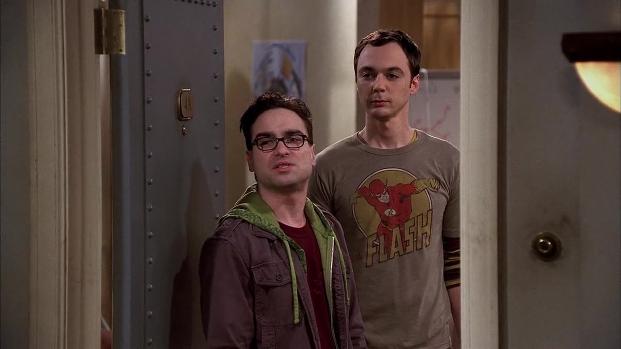 Leonard: Our babies will be smart and beautiful. Sheldon: Not to mention imaginary.