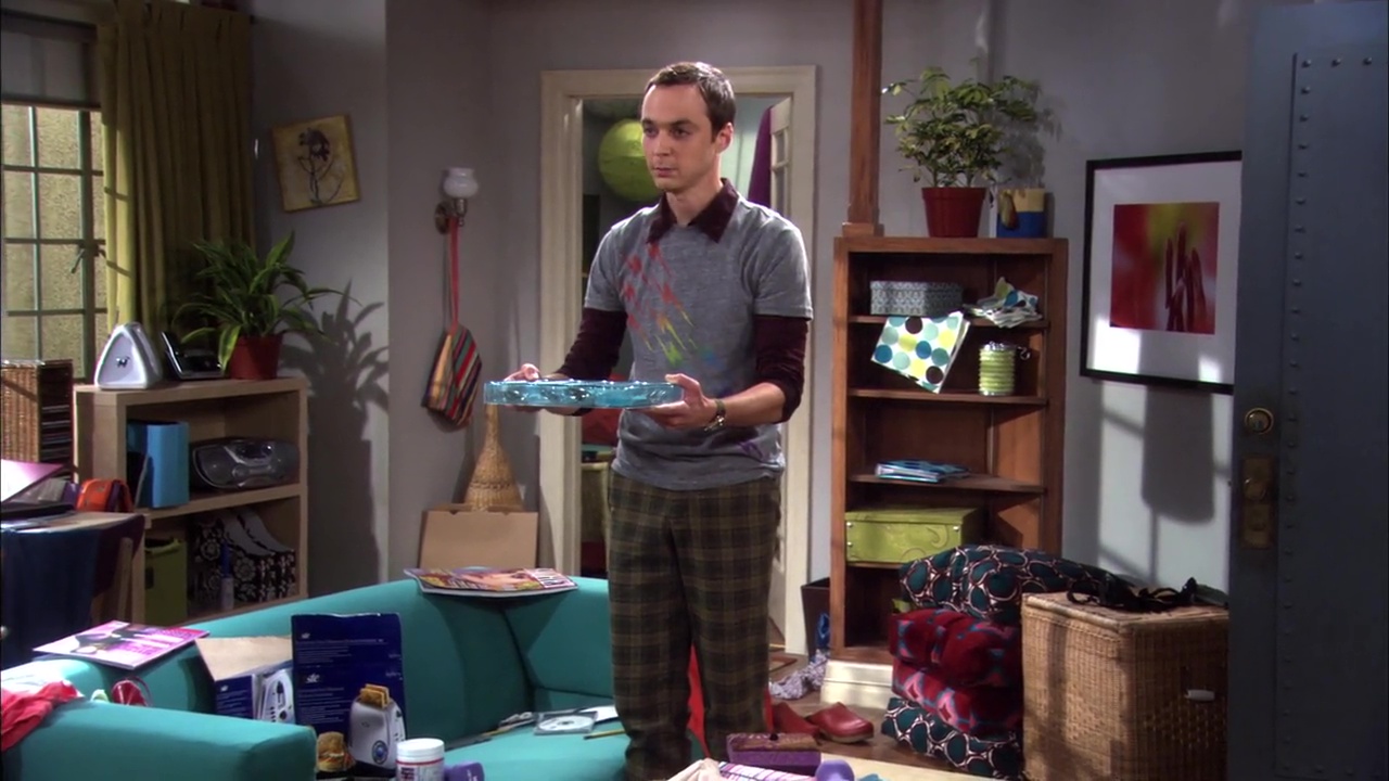 Excuse me, explain to me an organisational system where a tray of flatware on a couch is valid. 