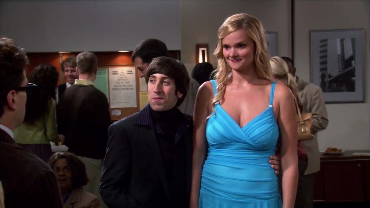Howard: What up, science bitches? May I introduce my special lady friend, Summer. Summer: I already told you, touching