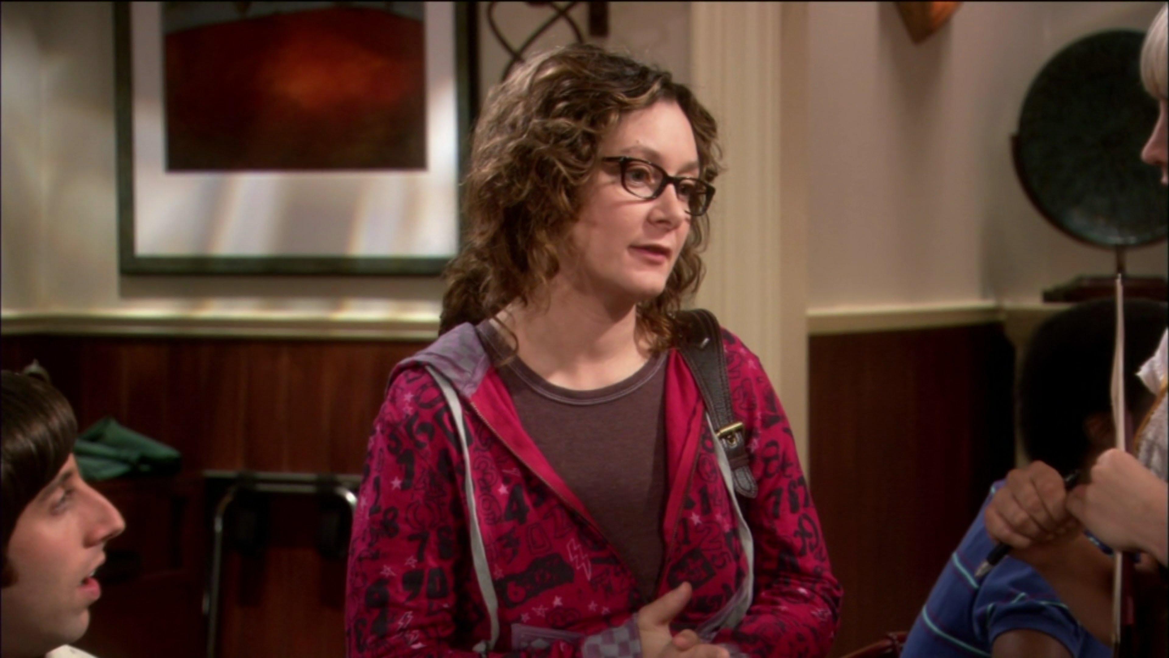 Penny: Oh, wow, a girl scientist. Lesley: Yep, come for the breasts, stay for the brains.