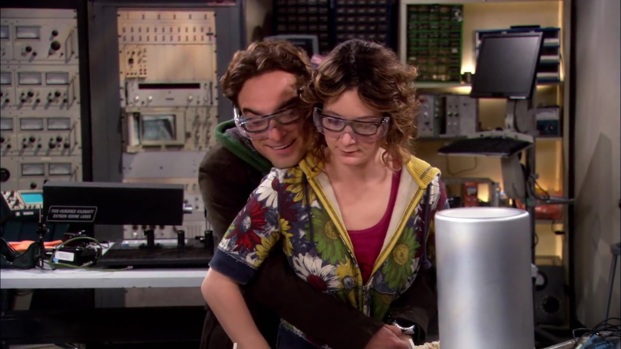 Leonard: Do you want to slip over to the radiation lab and share a decontamination shower?