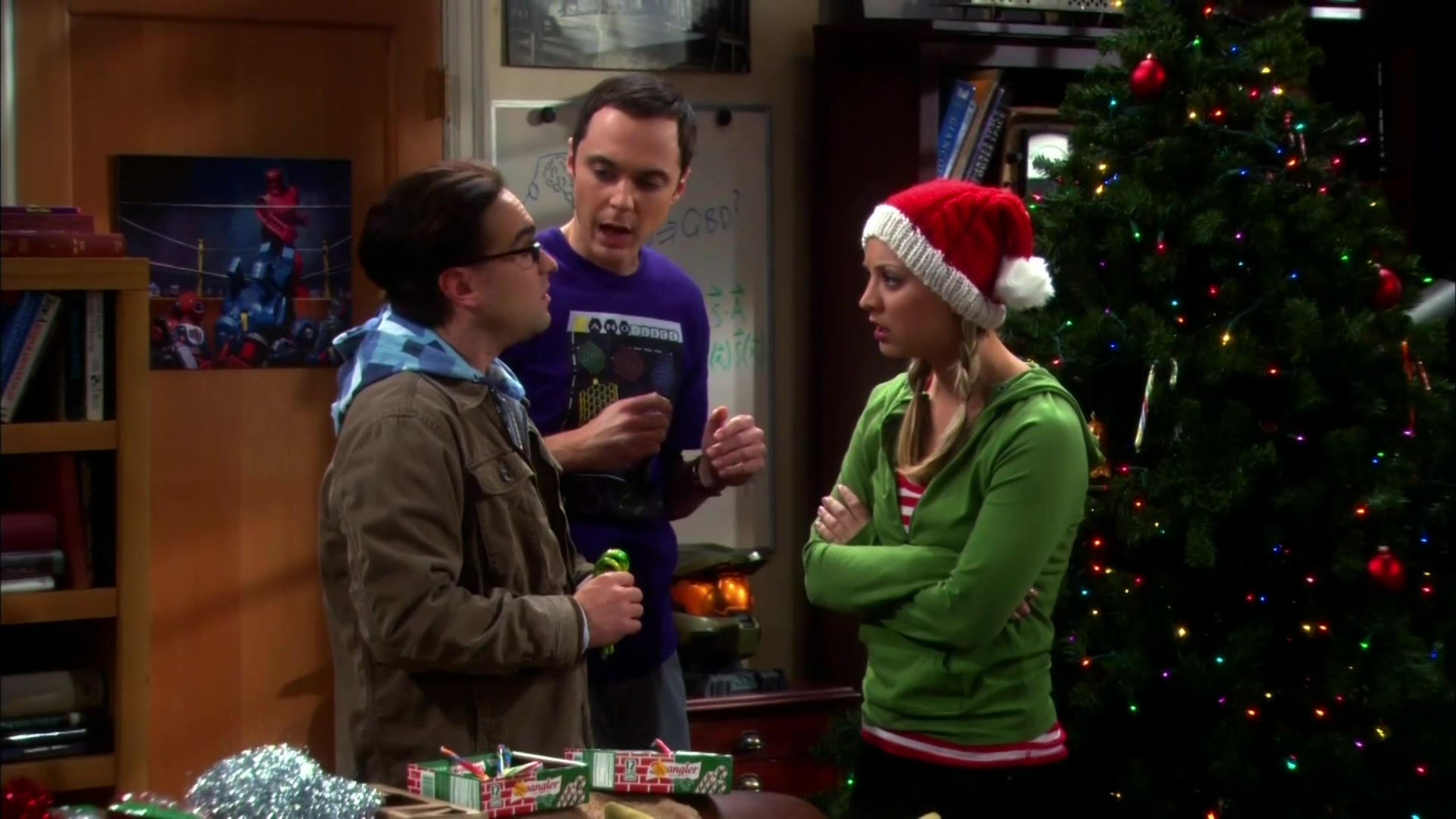 Leonard: Um... Sheldon: Leonard, I