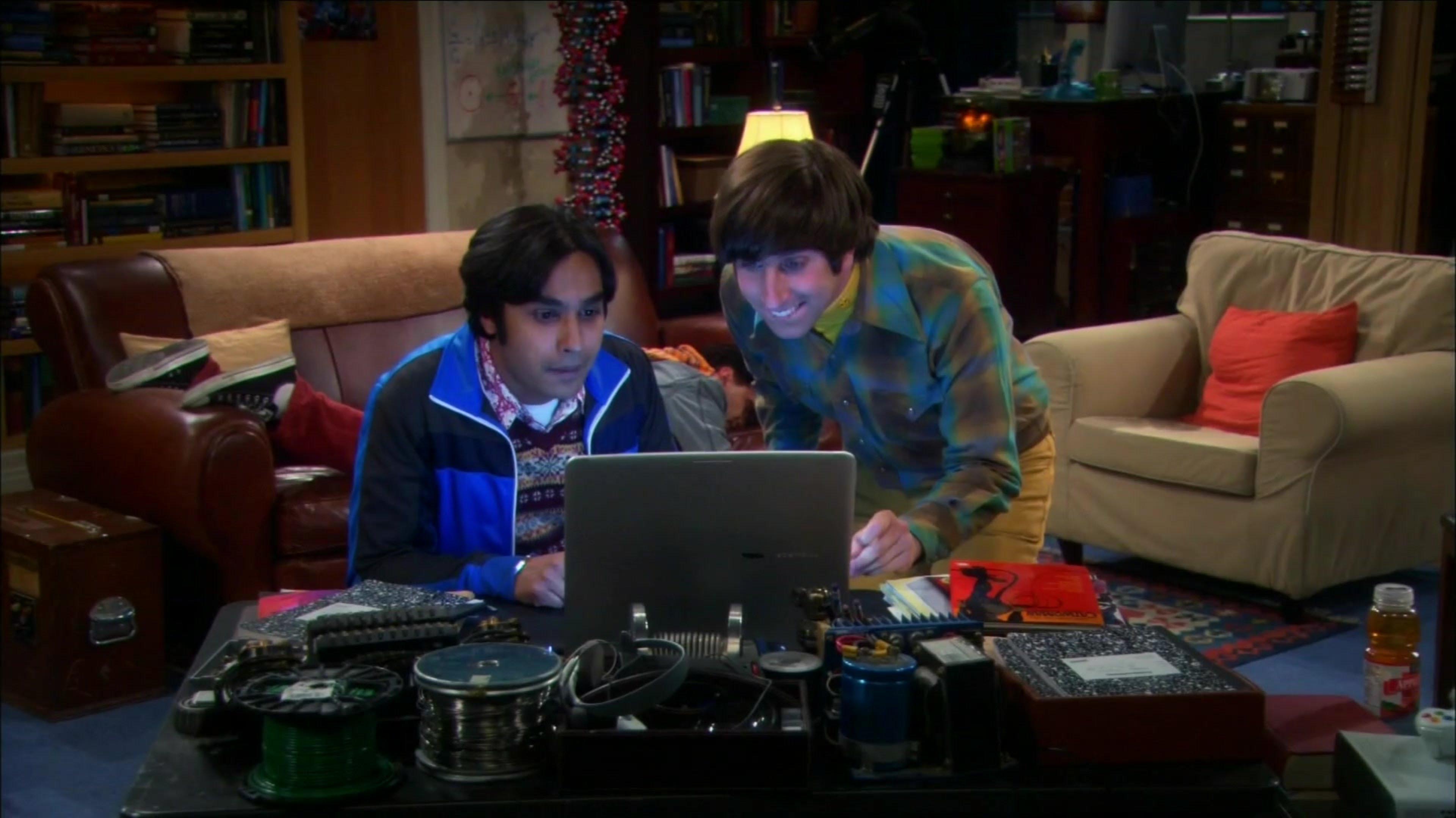 Howard: Right now, Doctor Sheldon Cooper has to send an email to his perfect match. (starts typing) "Greetings fellow life form..."