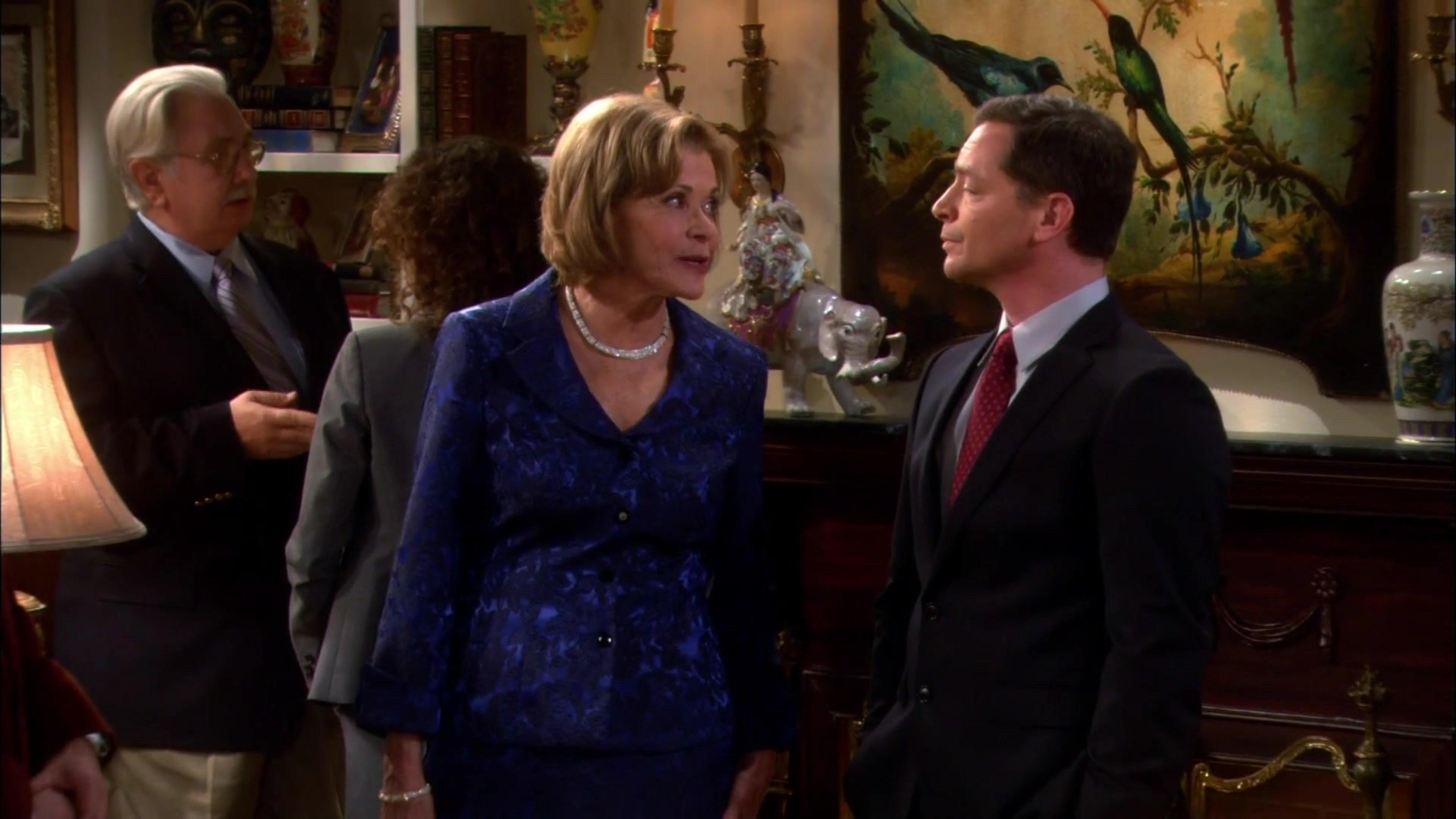 Mrs Latham: Fascinate me.  Leonard: Uh.. b.. d.. uh.. uh..  Mrs Latham: They