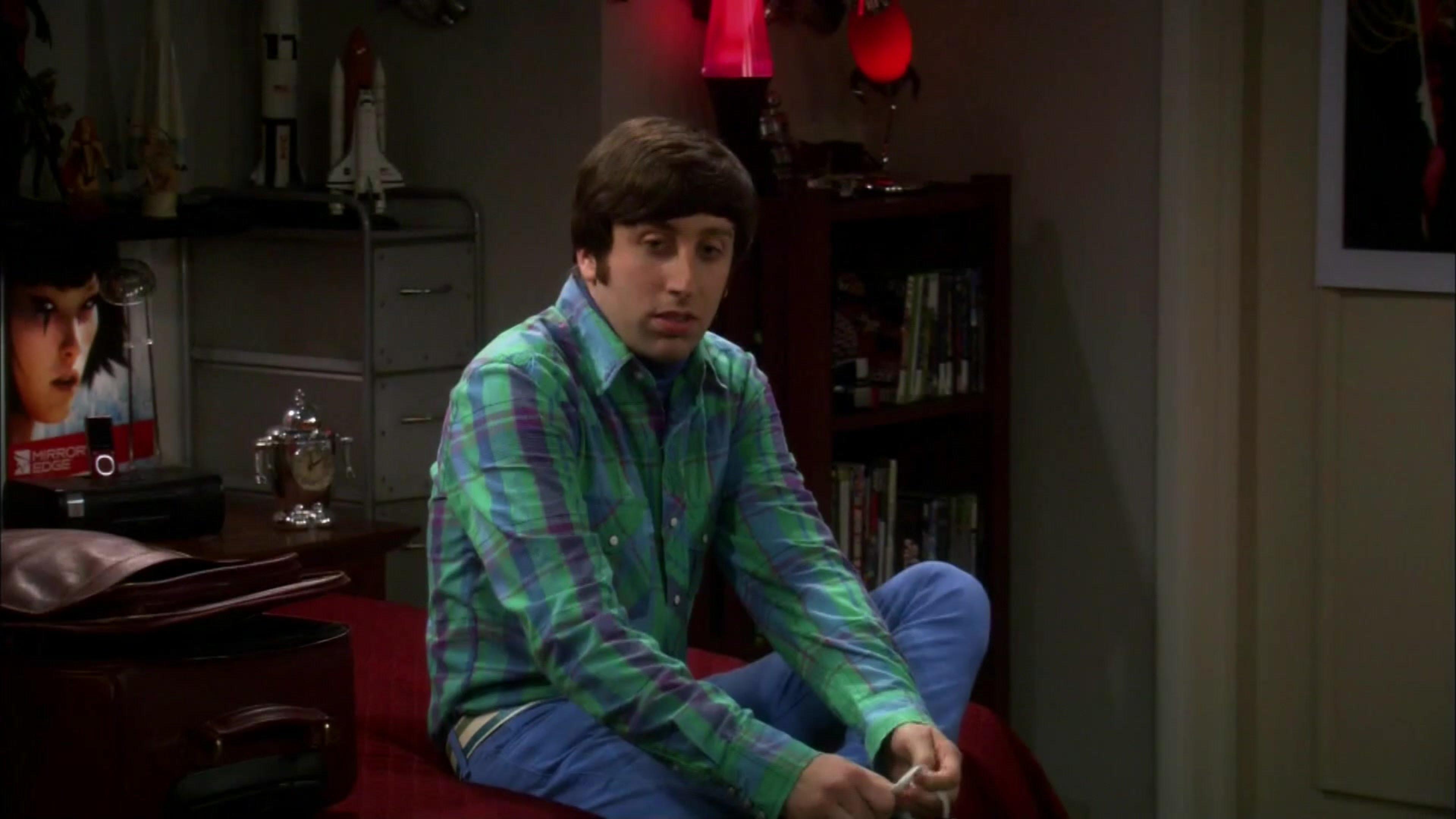 Bernadette: Does your mother always cut your meat for you?  Howard: Only when it