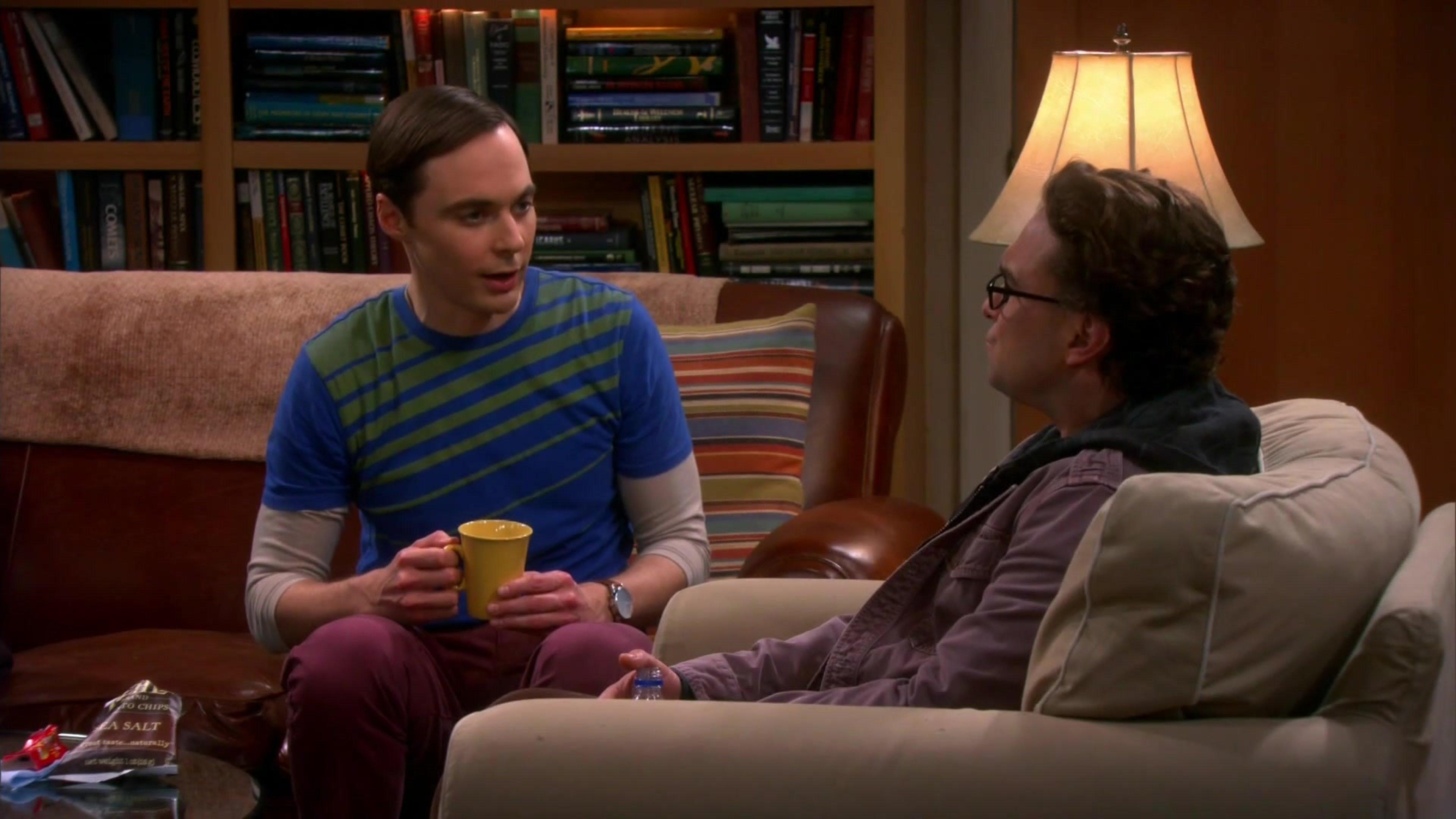 Sheldon: That woman has a death wish, Leonard. She talks to strangers, she pets unfamiliar dogs, and it is ridiculously easy to break into her apartment. If I were you, I