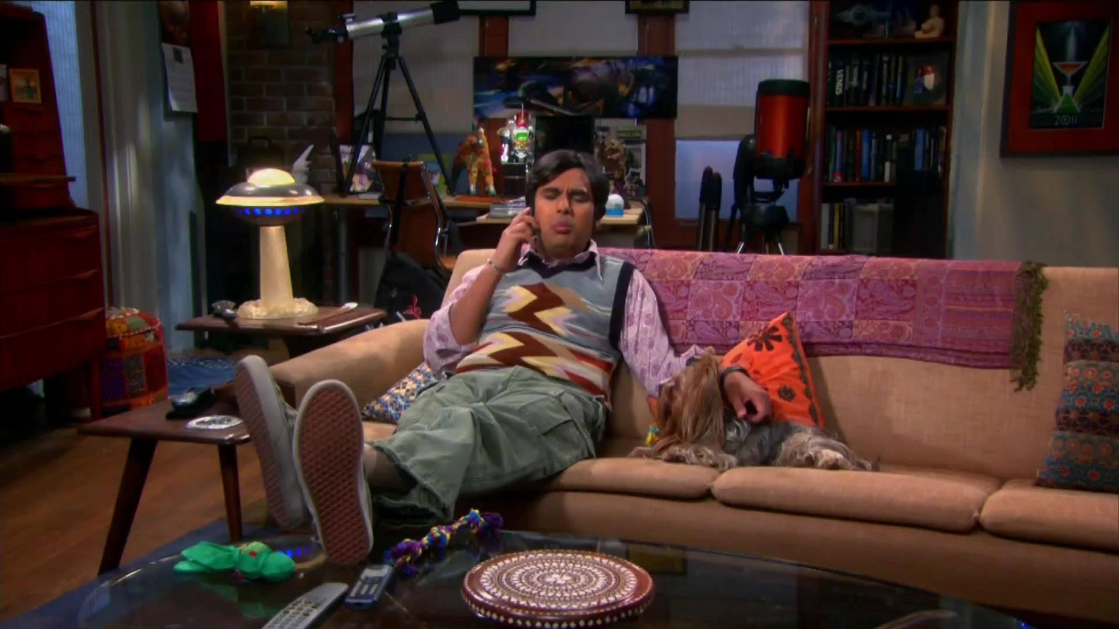 Raj: Come on, Daddy. All the other scientists have seat warmers. This is so humiliating.