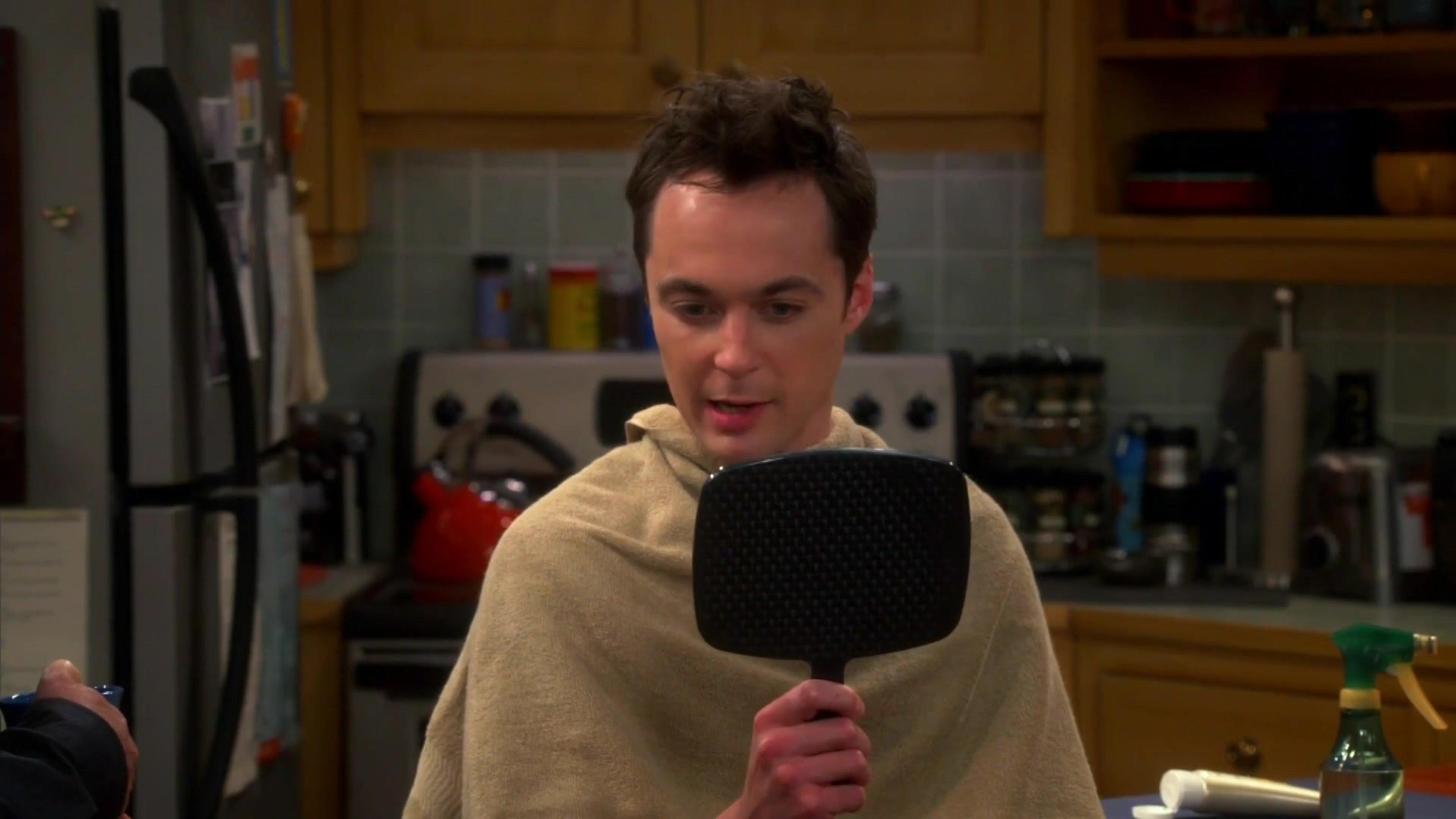 Sheldon: I suppose I could see myself in a scientific boy band. Of course, I