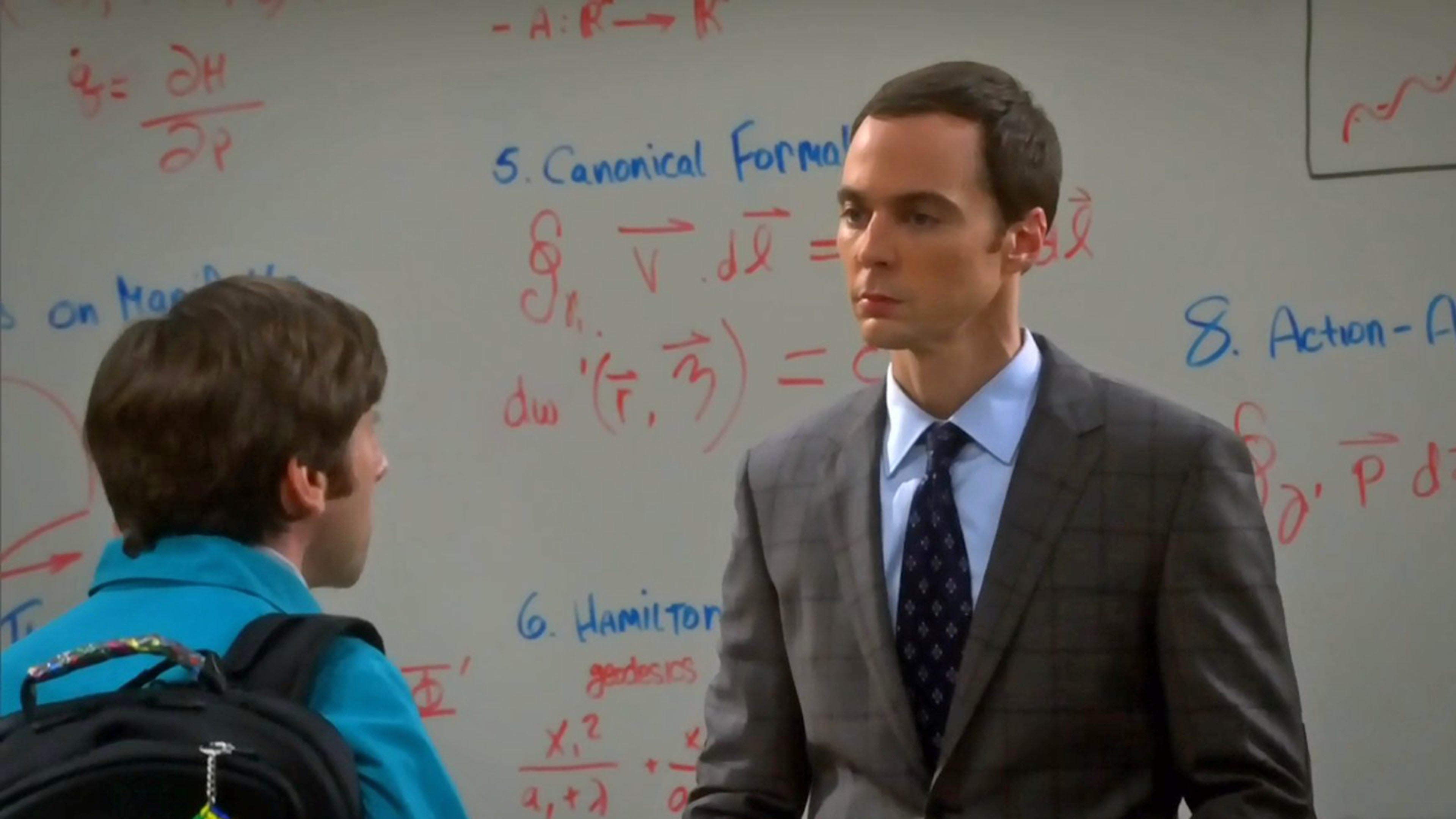 Sheldon: I suppose that