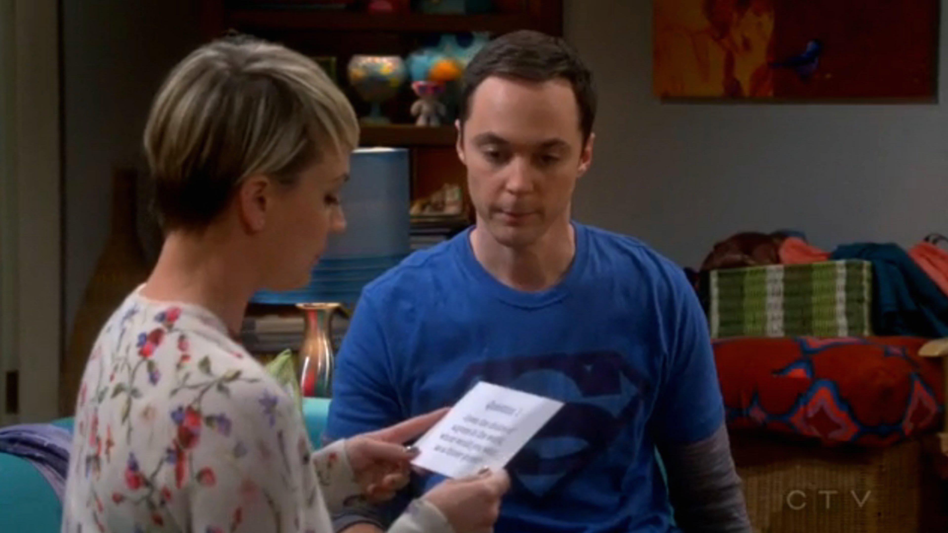 Sheldon: The person I