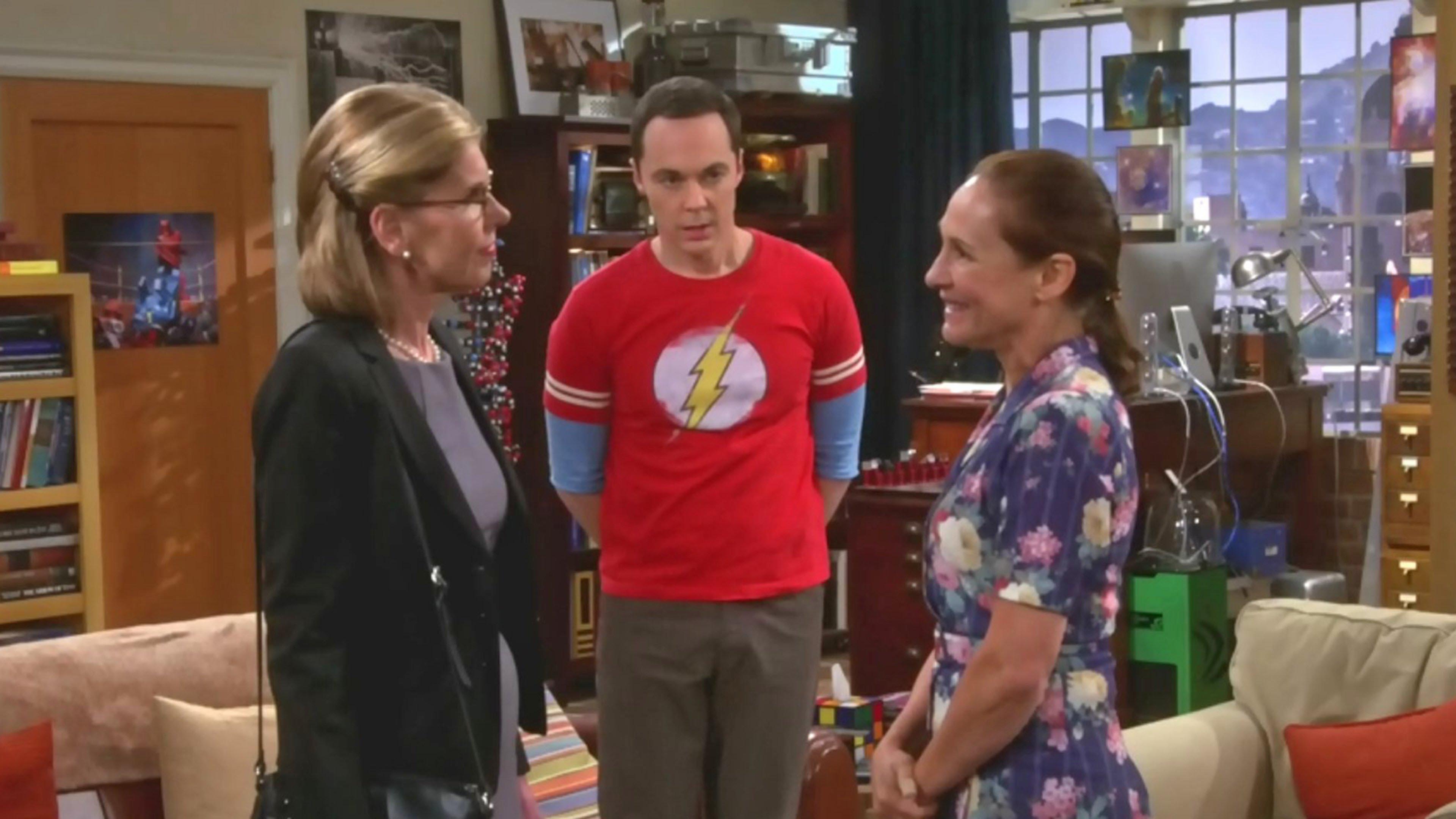 Mrs. Cooper: Lovely. Almost as if someone, not saying who, was watching over the plane.  Dr. Hofstadter: You