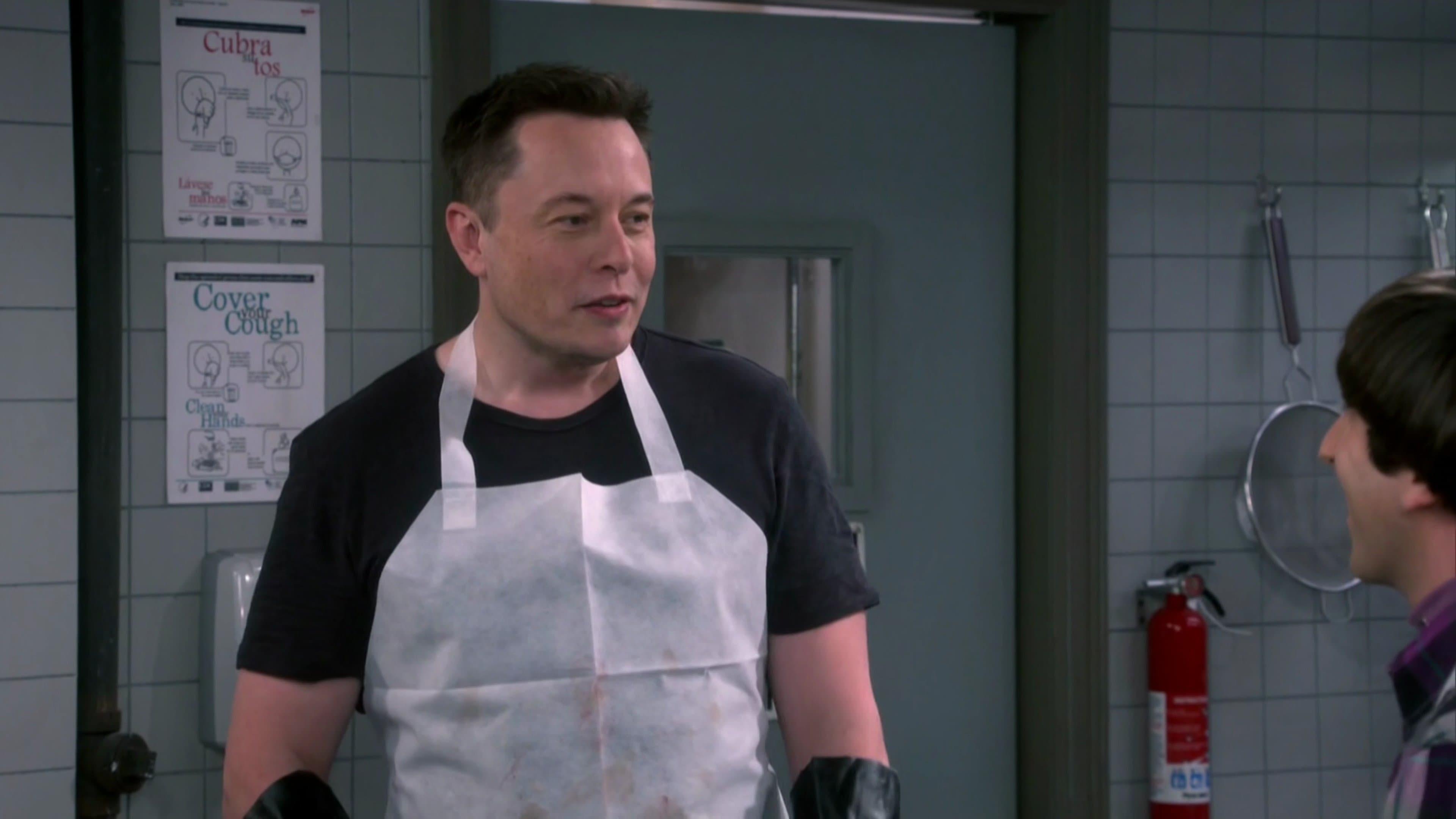 Howard: What are you doing here?  Elon: I