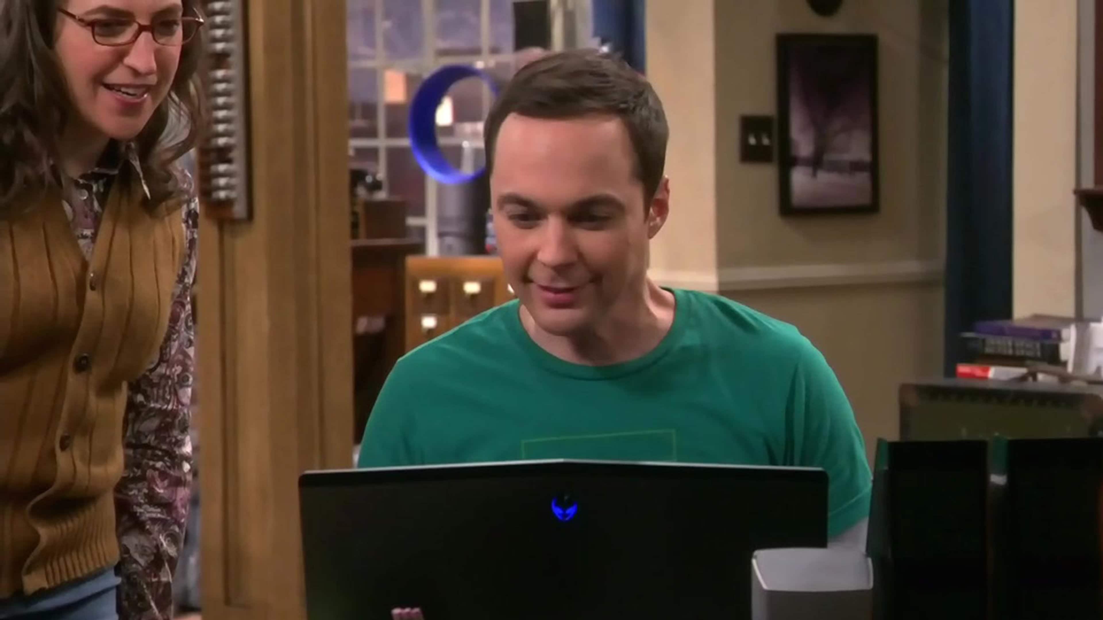 Sheldon: As you know, I had become attached to my old laptop. But I