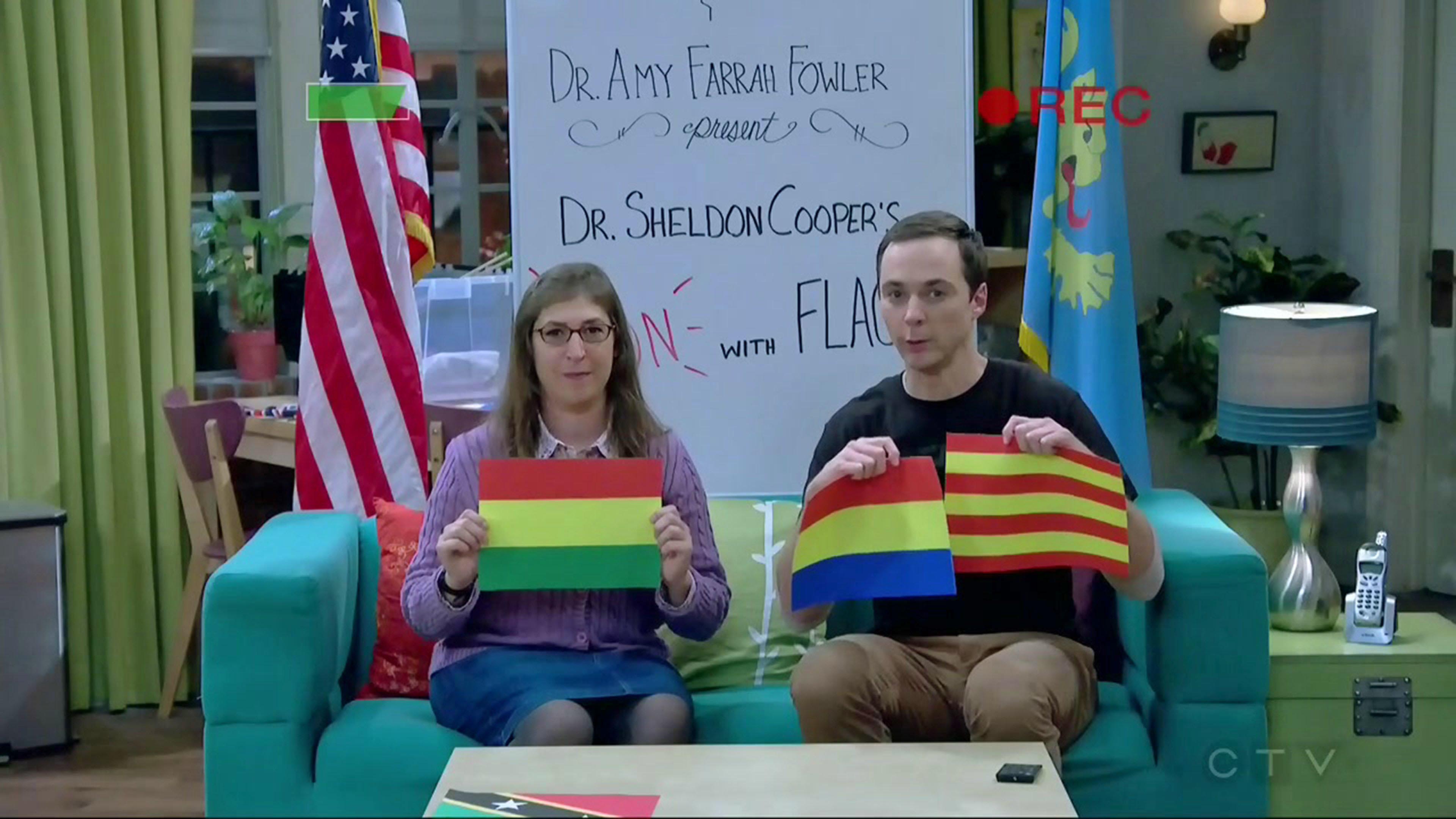 Sheldon: Buda and Pest united to form Budapest. And that