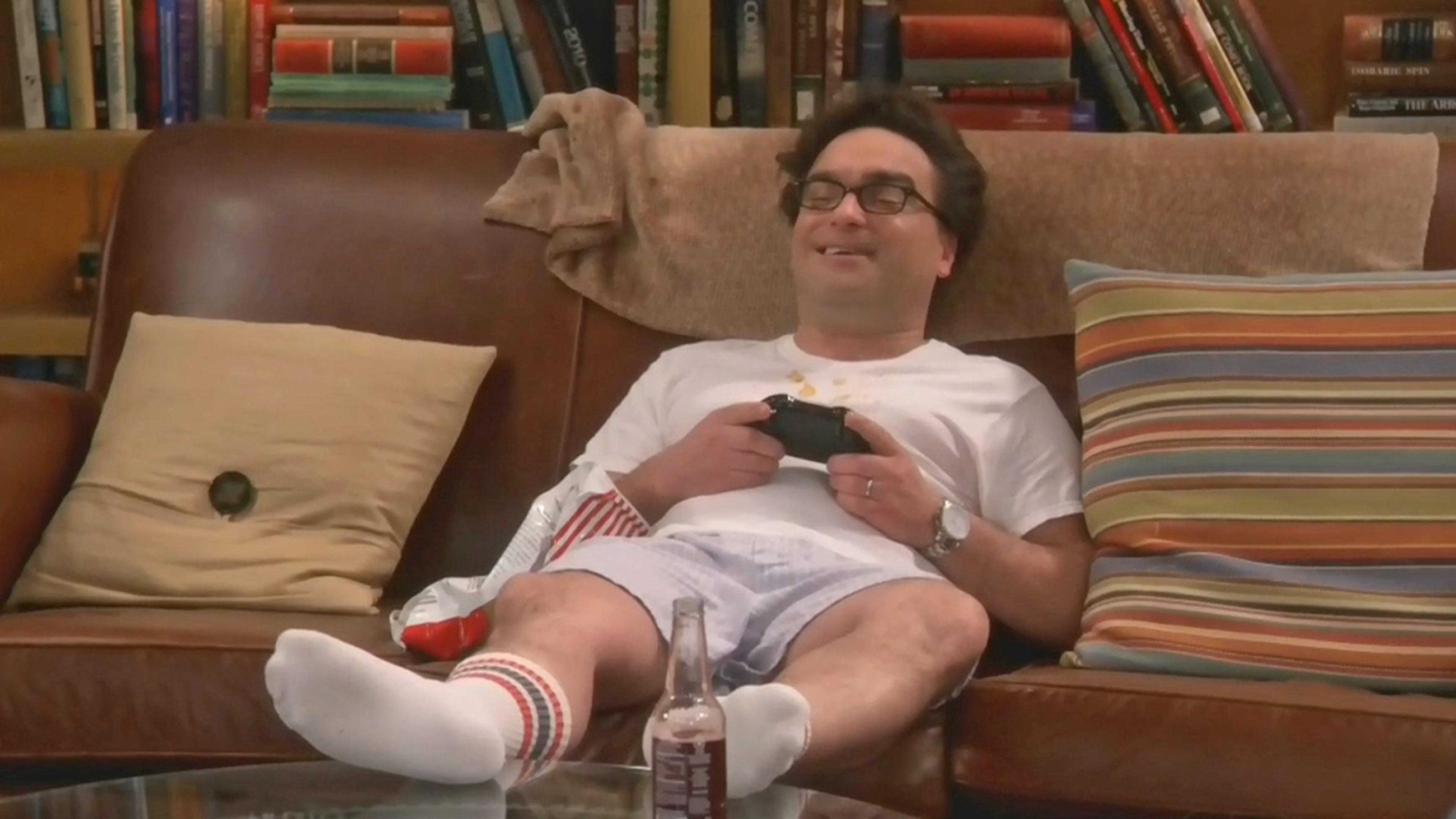 Leonard: Damn. I burped so hard, i died in my game.