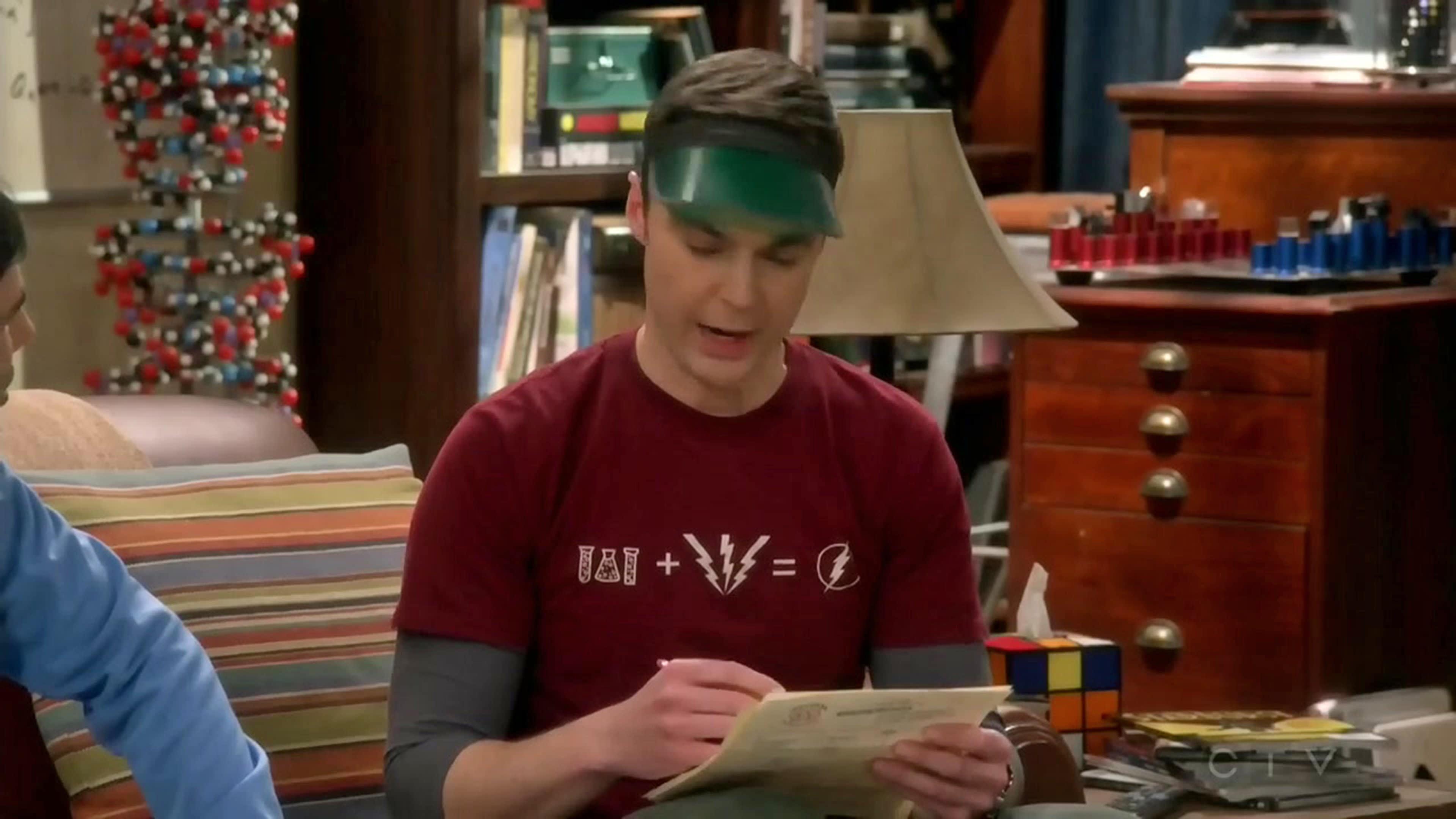 Raj: How bad is it?  Sheldon: Let me put it this way, do you own a barrel and suspenders?