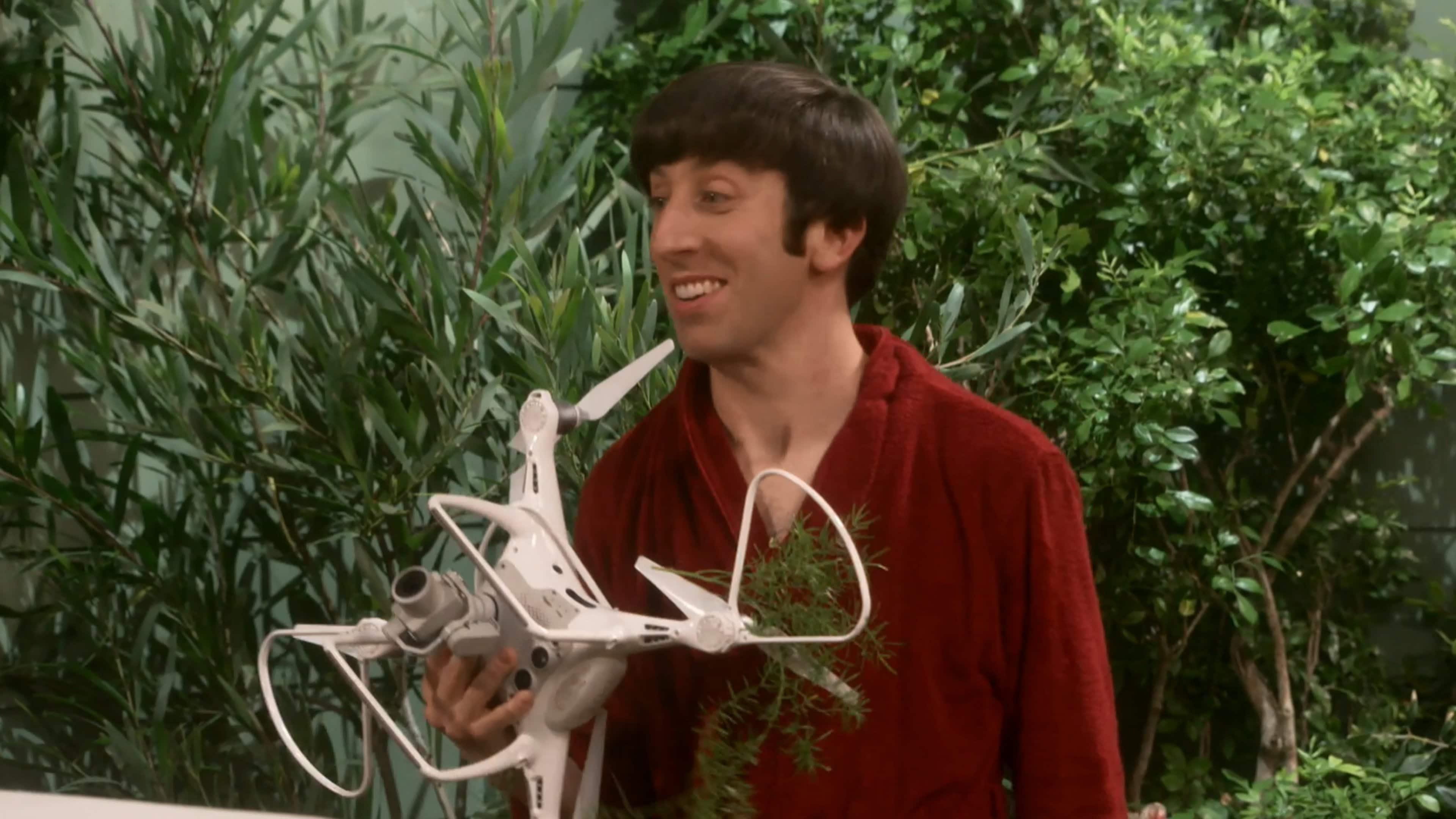Howard: Should we try and track down the owner first?  Raj: Yeah, that