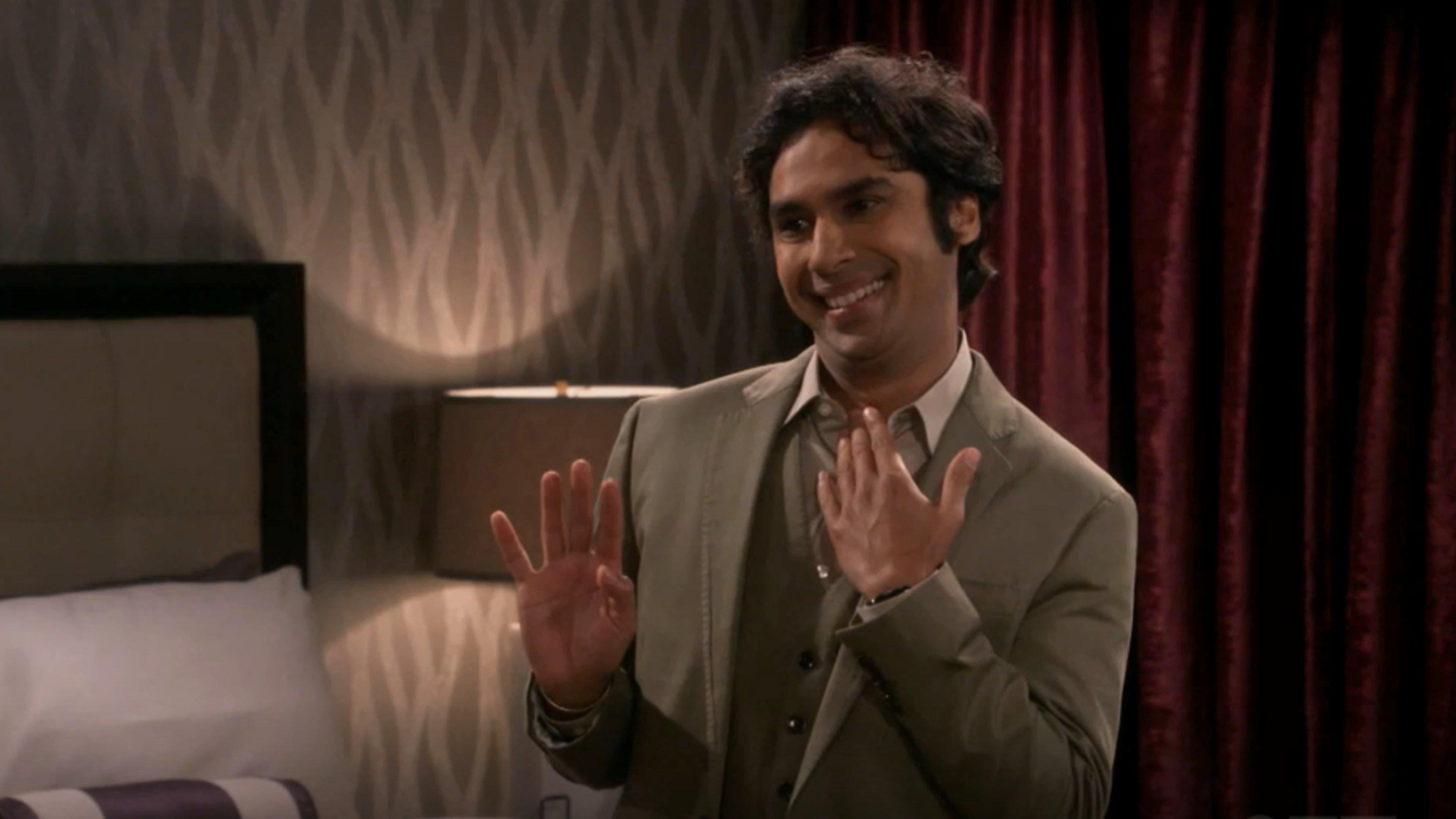 Anu: Everything okay?  Why are you acting so weird?  Raj? What