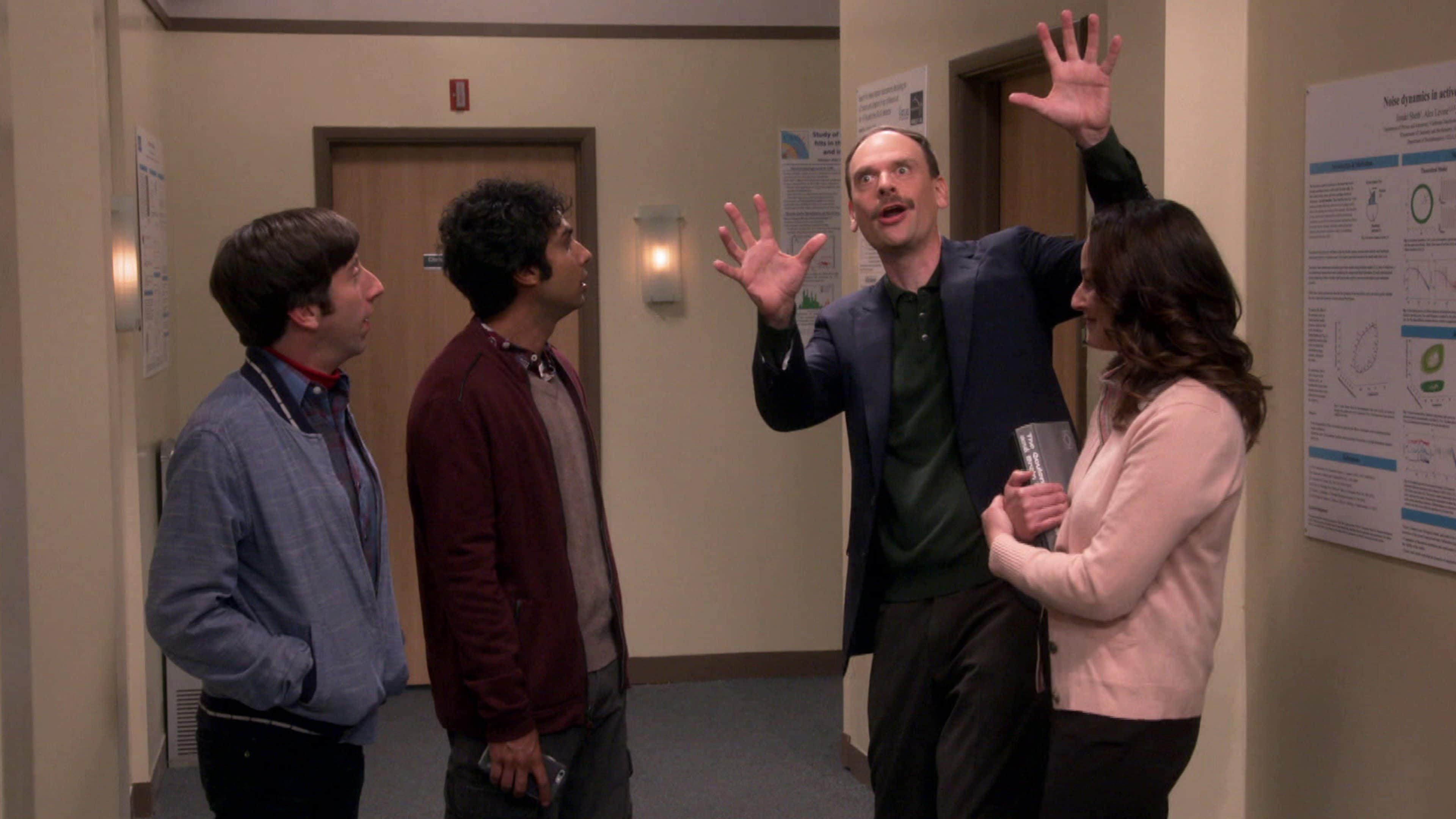 Dr. Graybel: Dr. Koothrappali. I